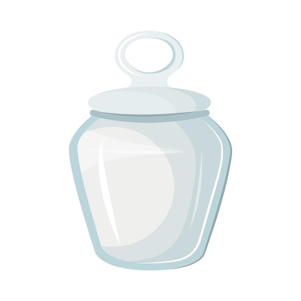 Vector illustrator of Transparent Jar