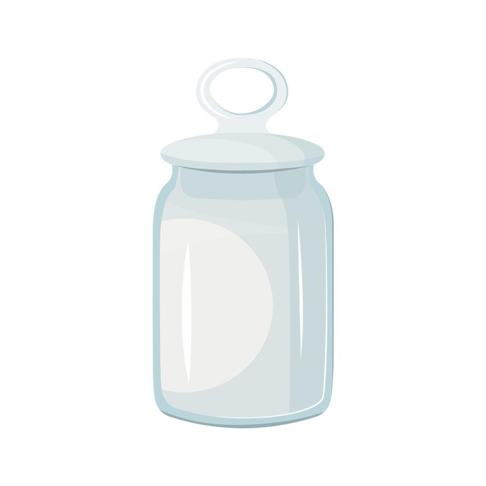 Vector illustrator of Transparent Jar