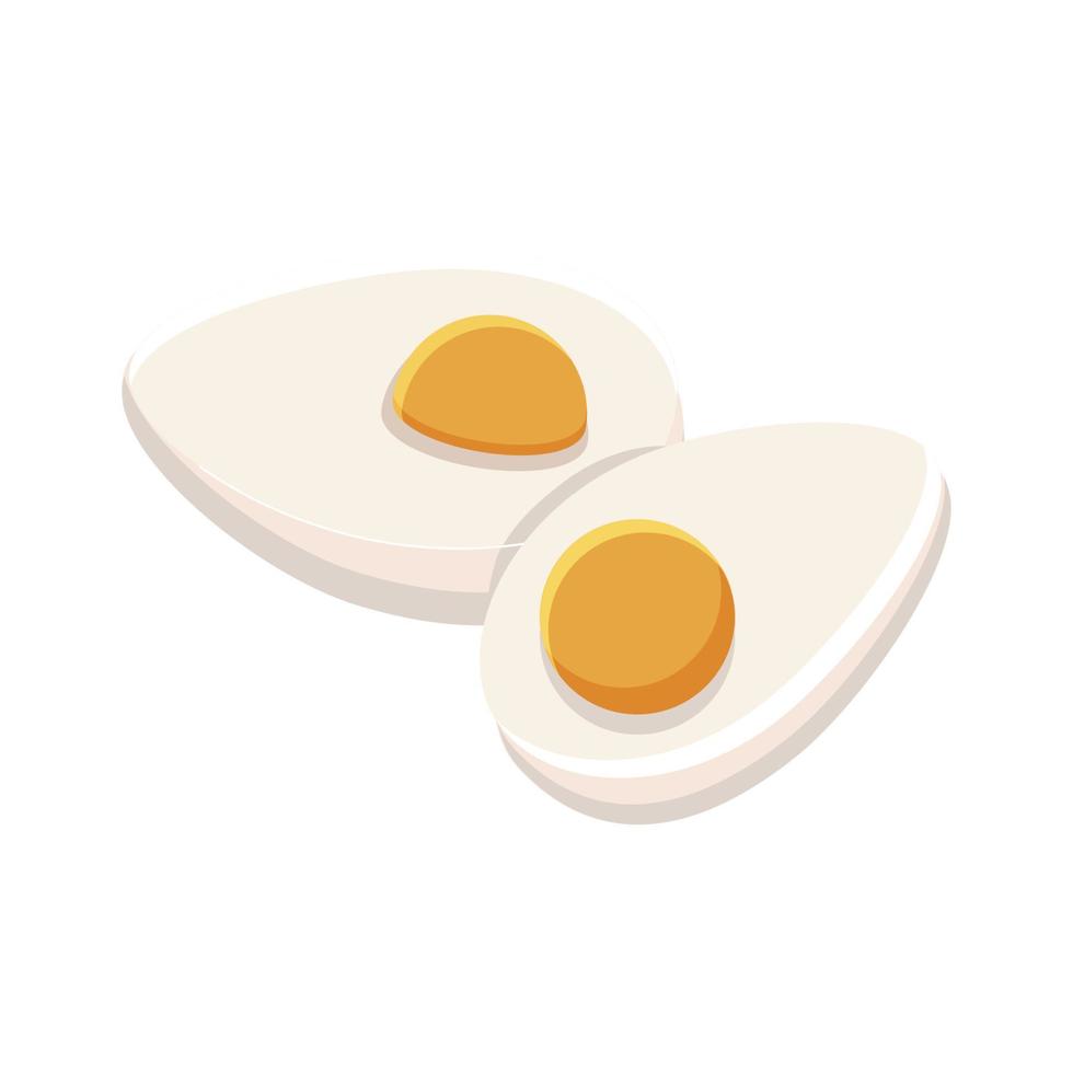 Vector illustrator of Chicken egg