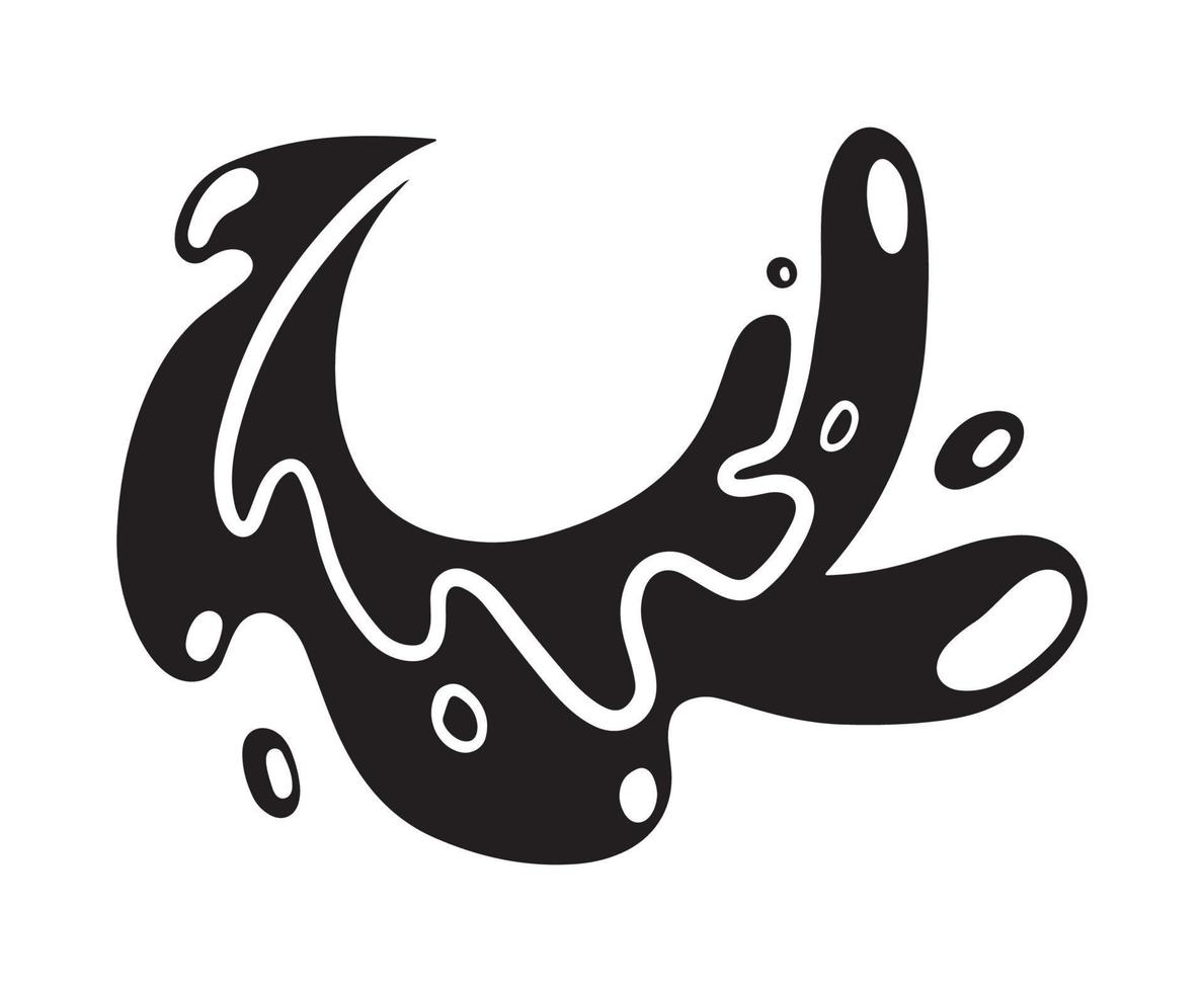 Vector illustrator of Splashes