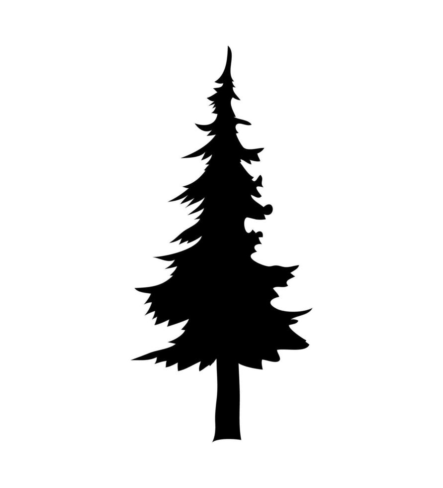 Vector illustrator of  Christmas tree