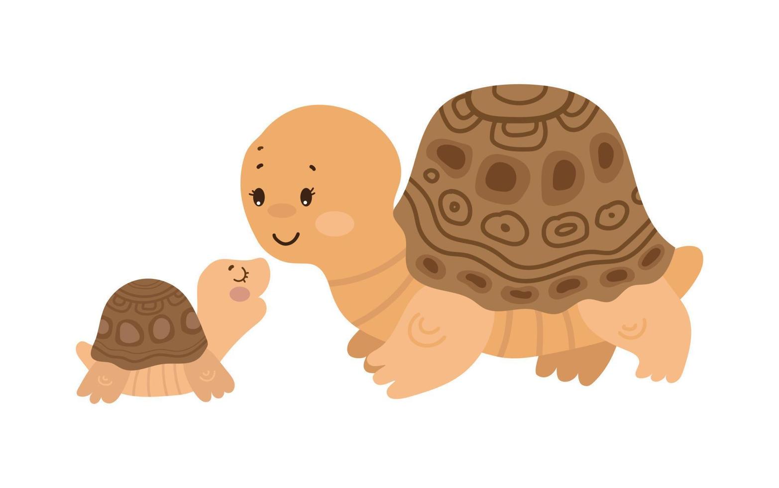 Vector illustrator of Turtle