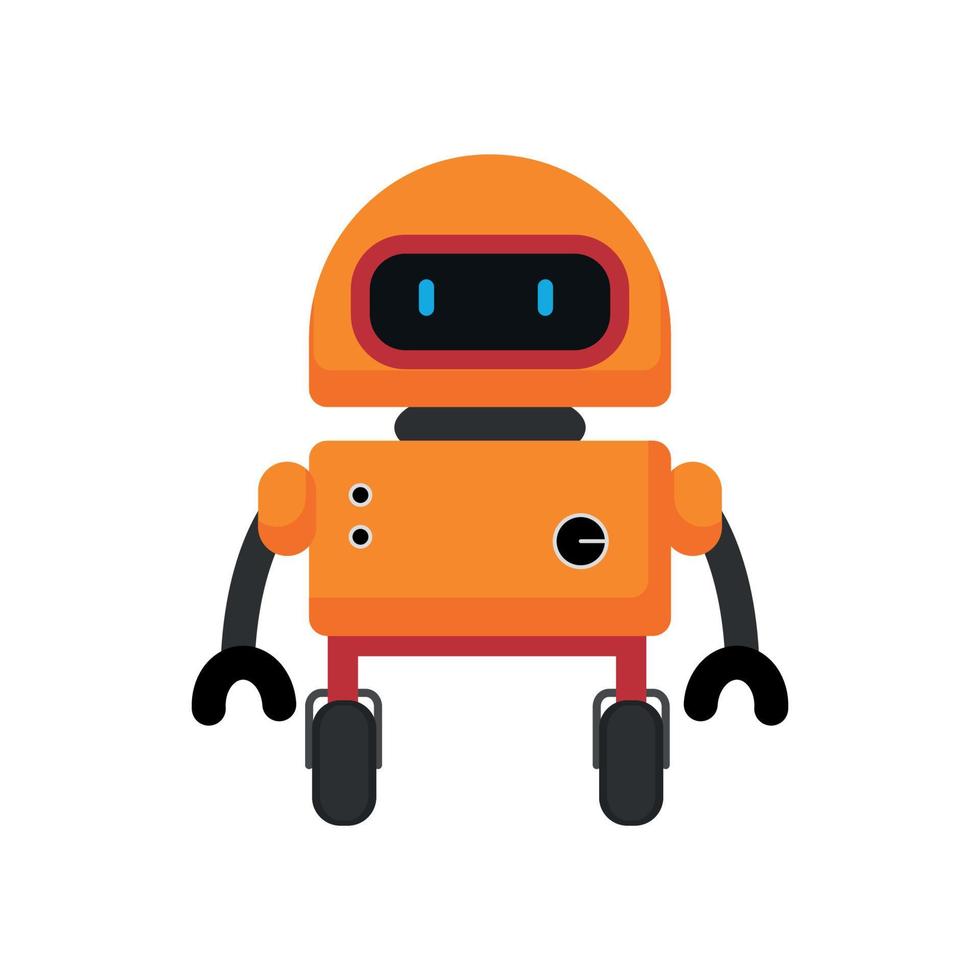 ilustrador vectorial de robot fantástico vector