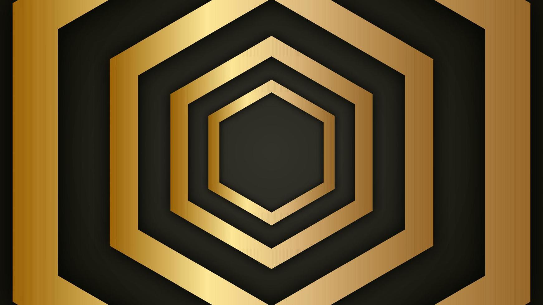 Golden polygon background.  Vecto Illustration vector
