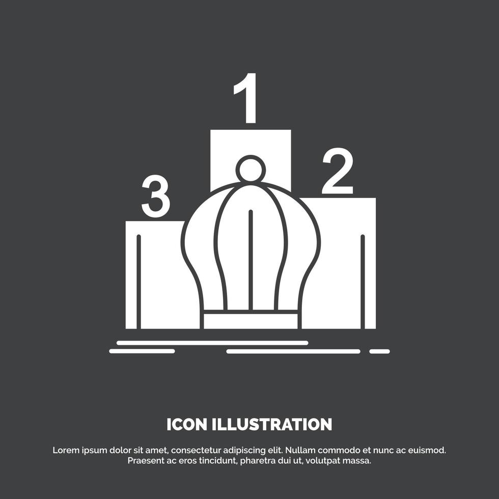Crown. king. leadership. monarchy. royal Icon. glyph vector symbol for UI and UX. website or mobile application