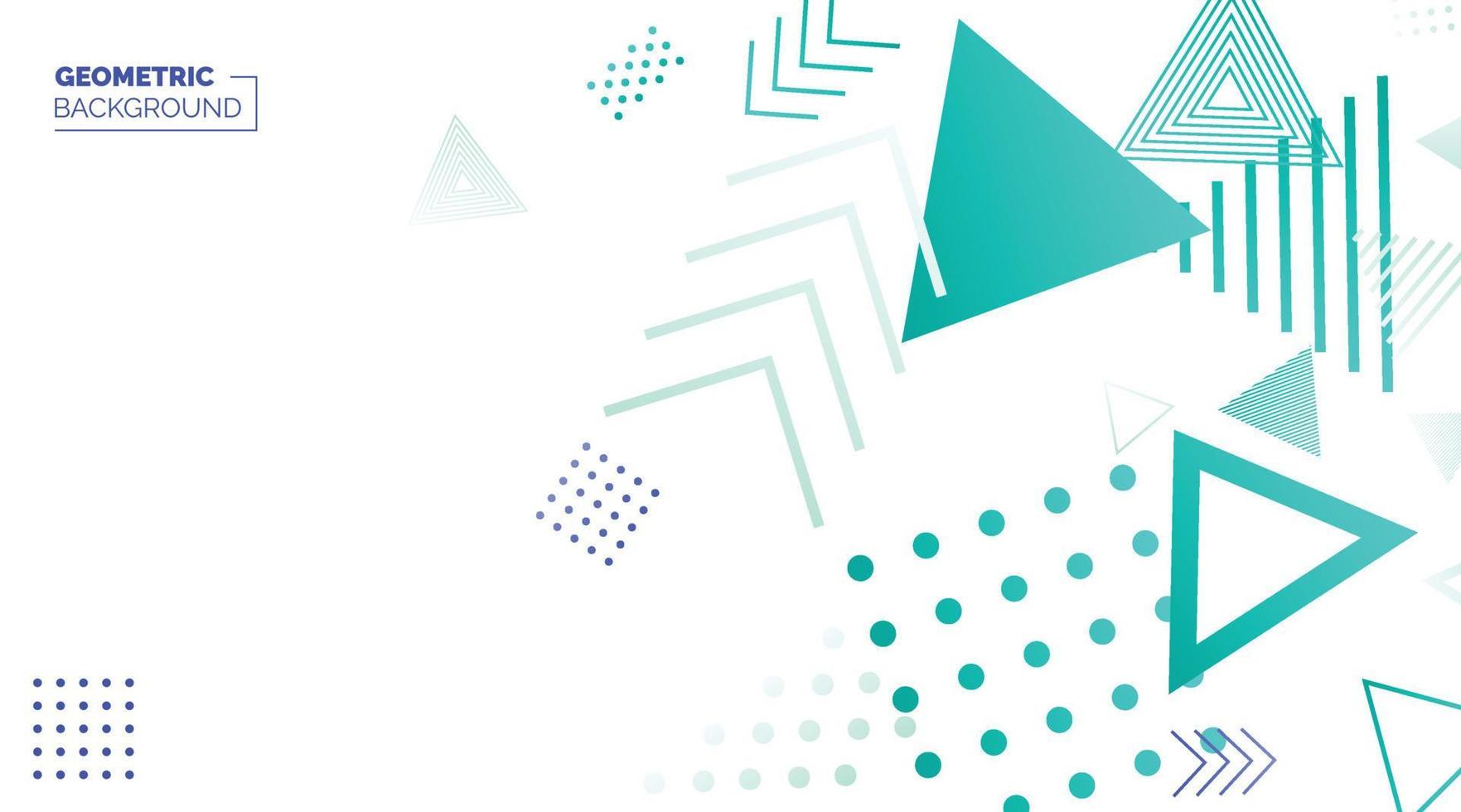 Colorful geometric Banner background. Minimal cover template design for web. Modern abstract background with geometric shapes and lines. Eps10 Vector