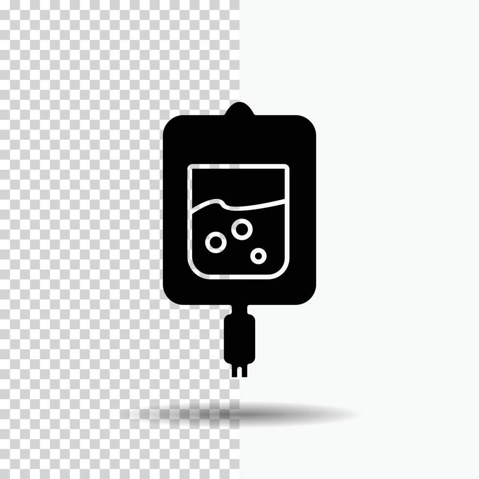 blood. test. sugar test. samples Glyph Icon on Transparent Background. Black Icon vector