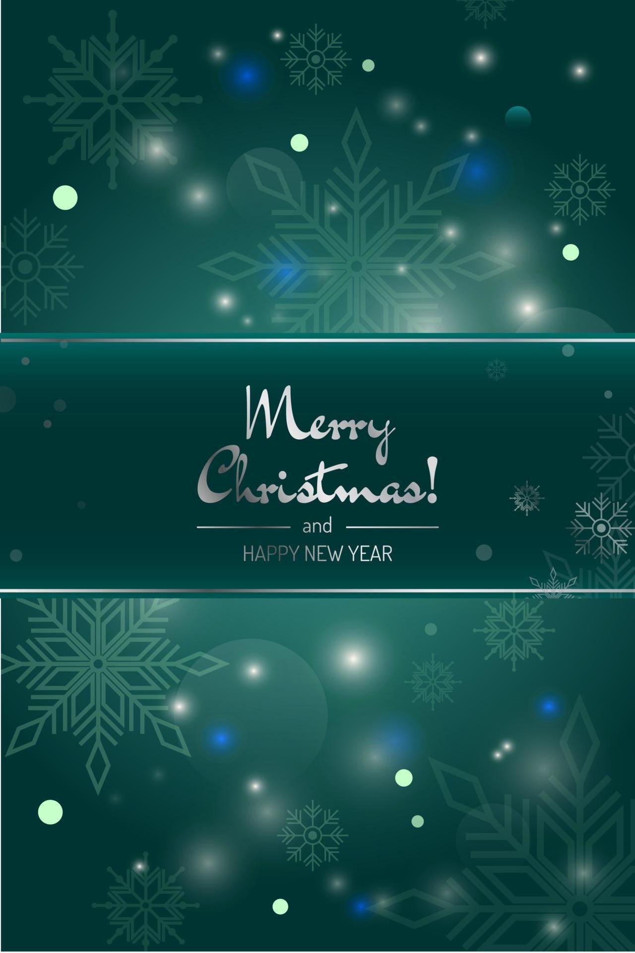 Vertical greeting card Merry Christmas 13042583 Vector Art at Vecteezy