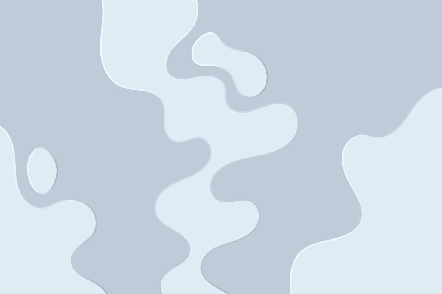 Abstract smooth stains and dots decorative background. Simple fluid shapes backdrop vector