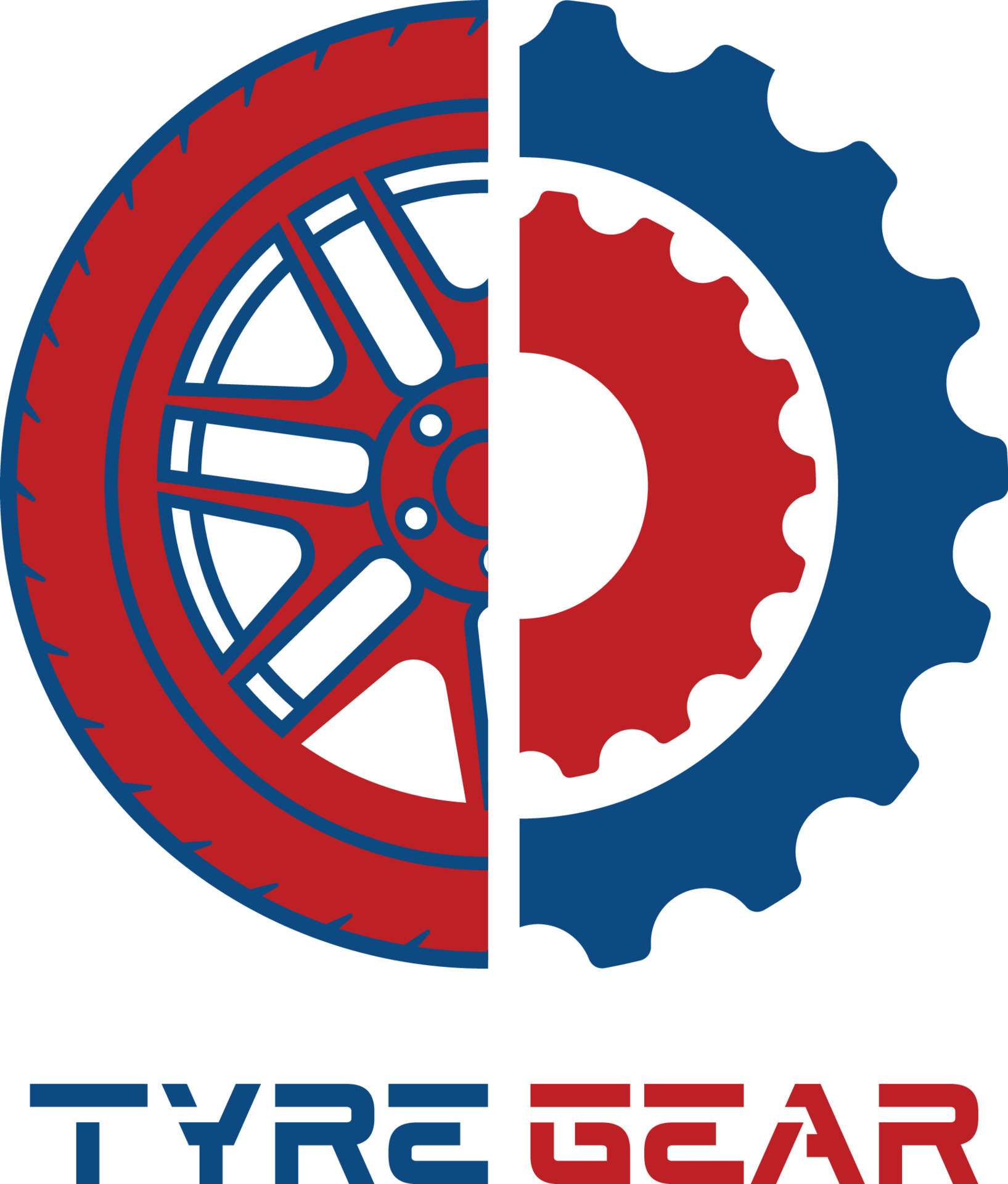 Wheel and gear logo combination. Tire and gear vector logo. Cars auto