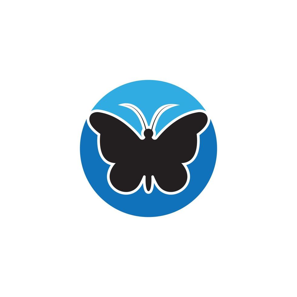 Butterfly leaf Logo vector