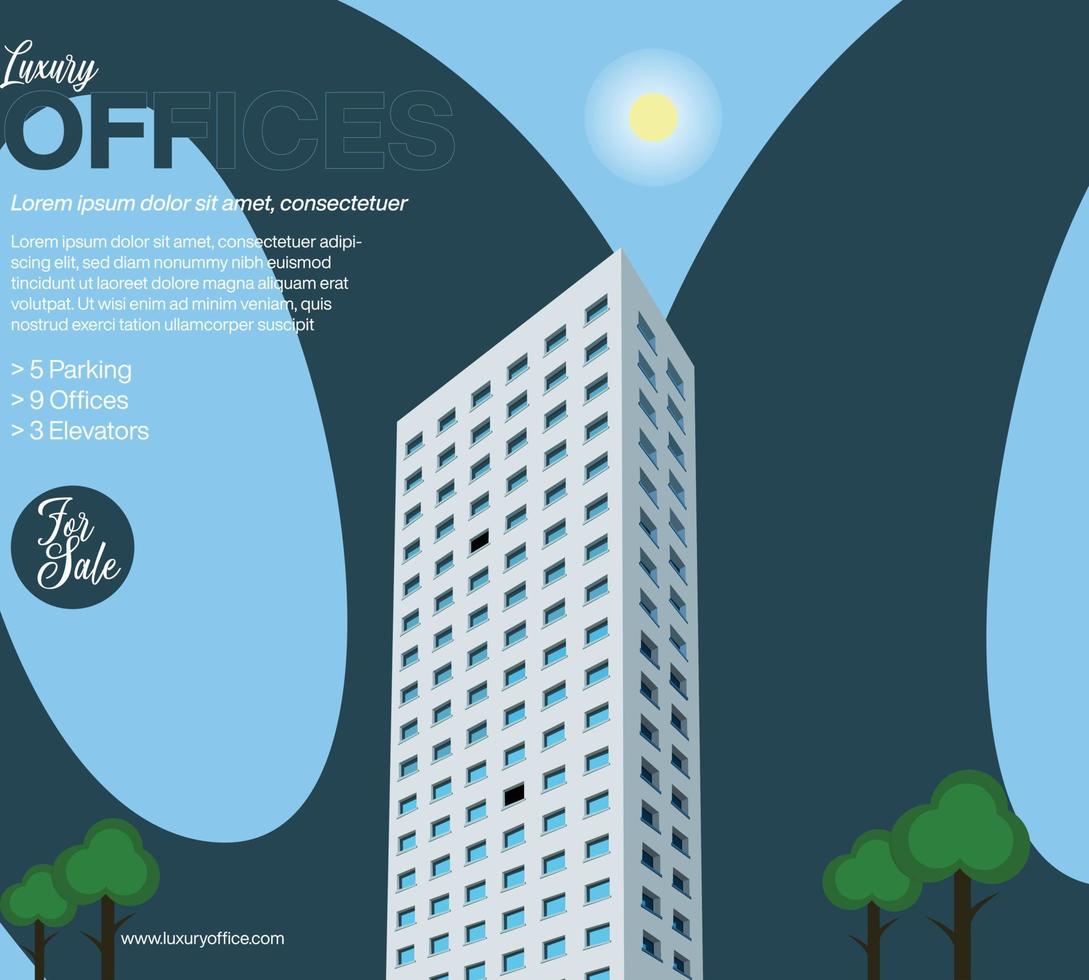 Smart house building and landmark vector illustration icon. Real estate logo design.