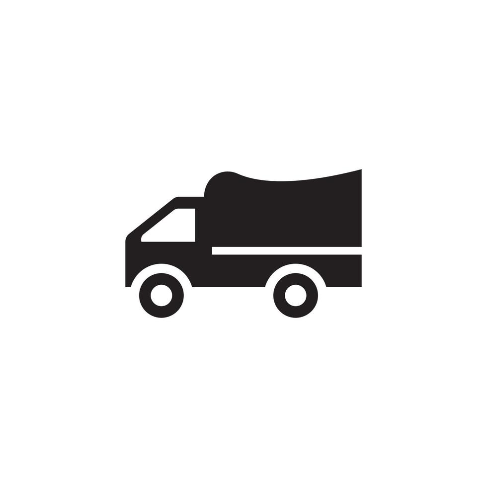 delivery truck icon vector