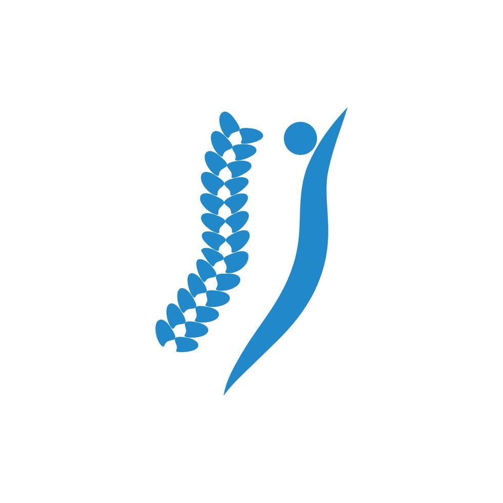 Spine logo diagnostics vector