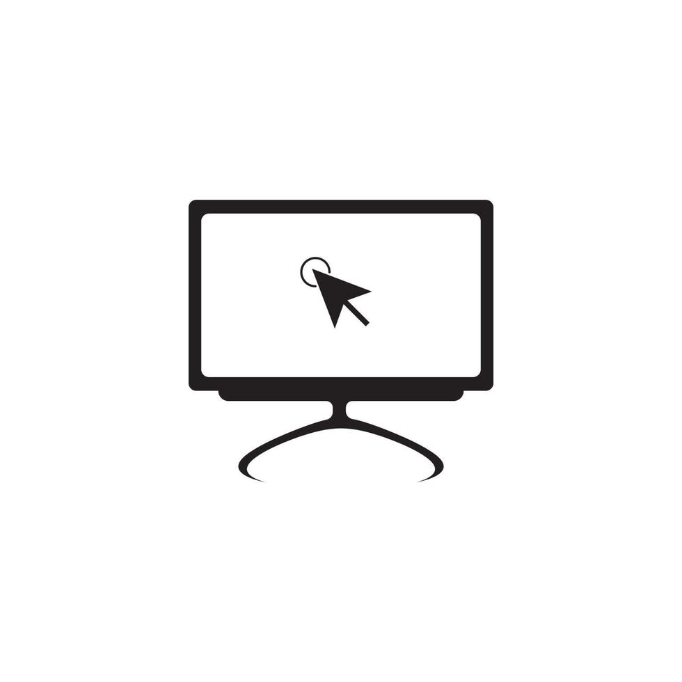 mouse computer logo vector
