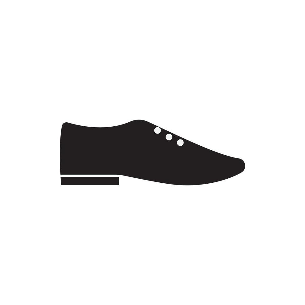 Zapato hombre logo vector