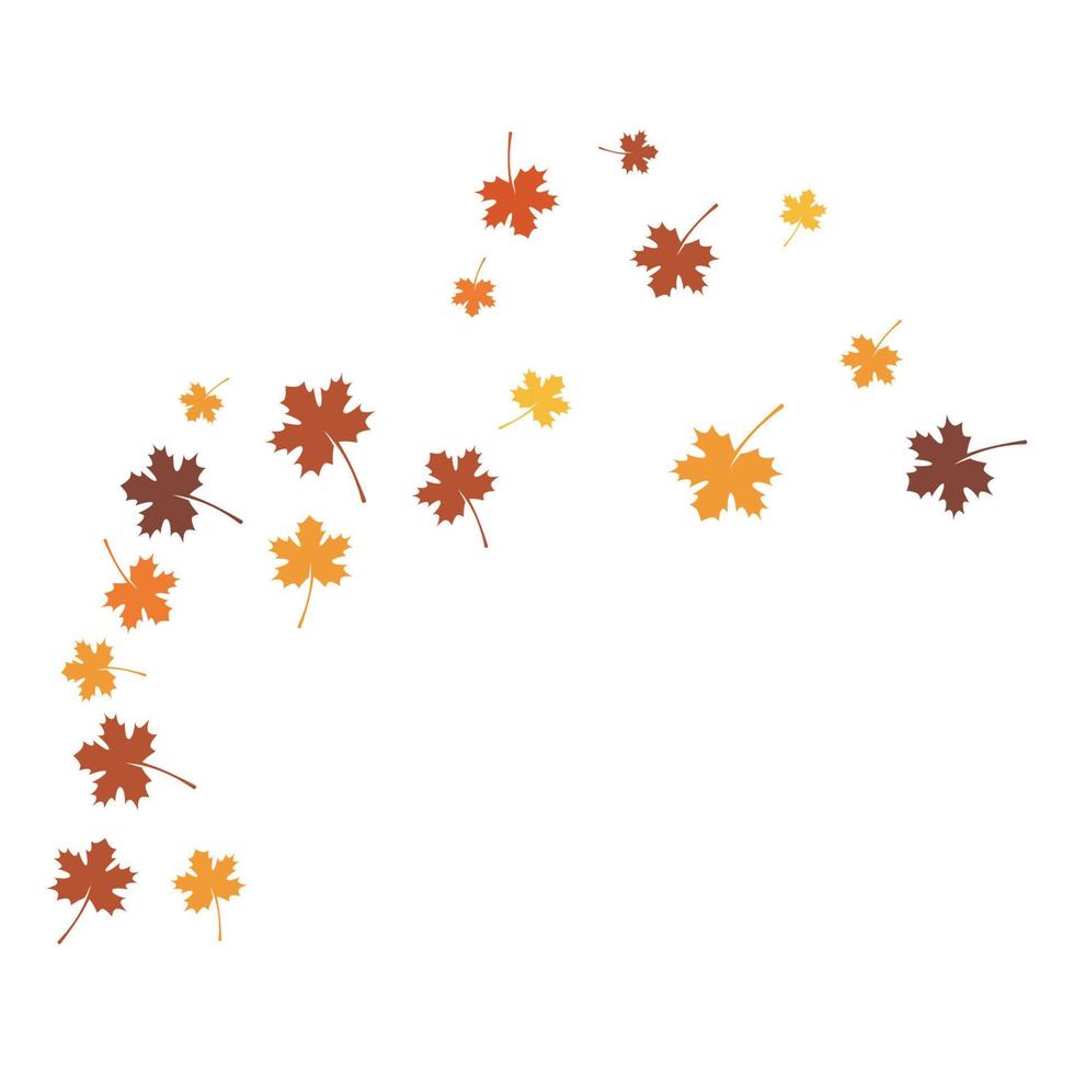 otoño de fondo vector