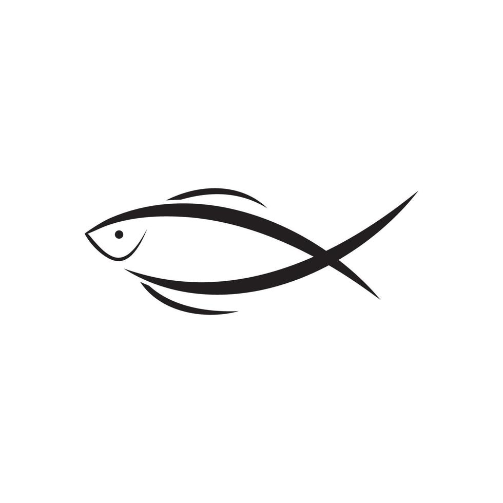 vector logo de pescado