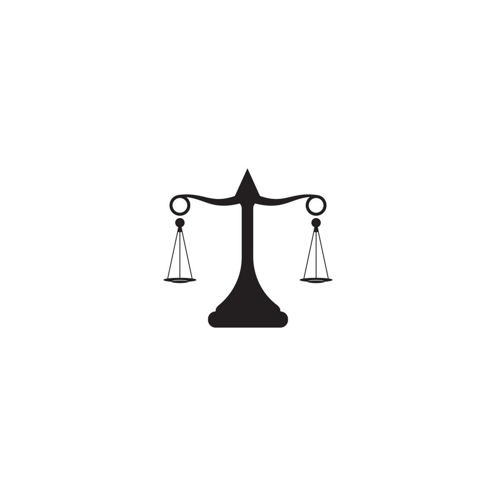 logotipo de la firma de abogados vector