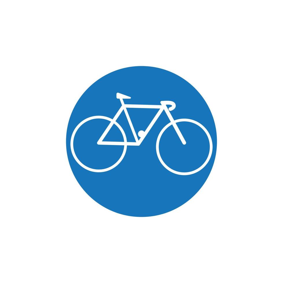 Bicycle logo vector