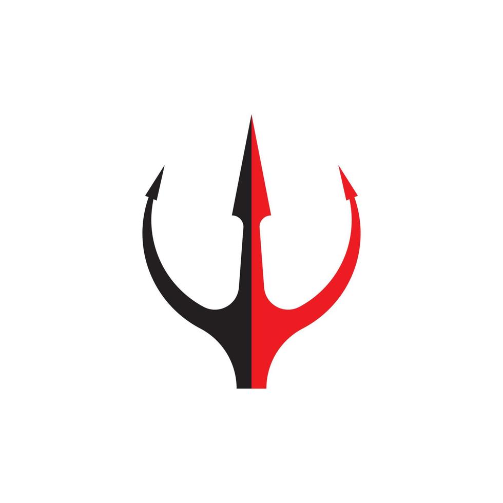 Trident Logo Template vector