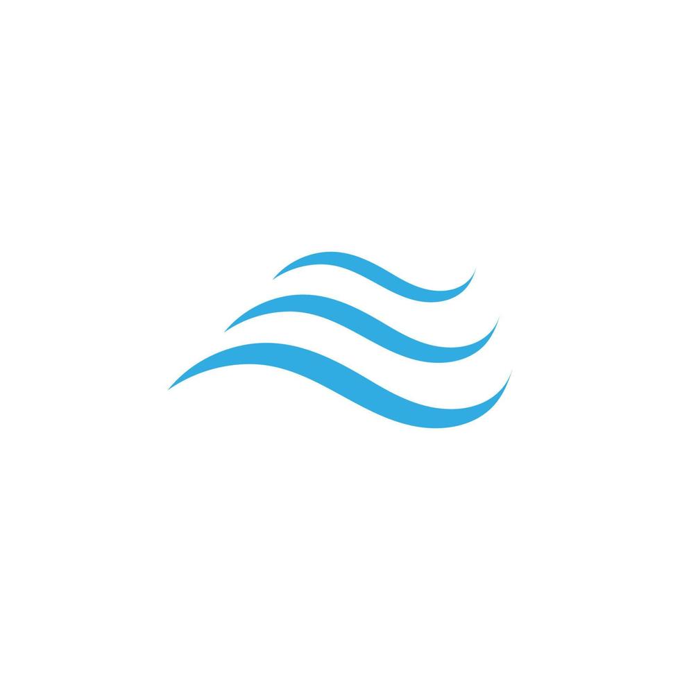 Water wave Logo vector