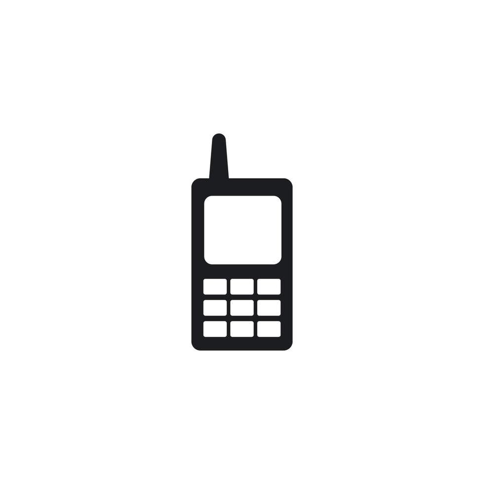 icono de telefono cliente vector