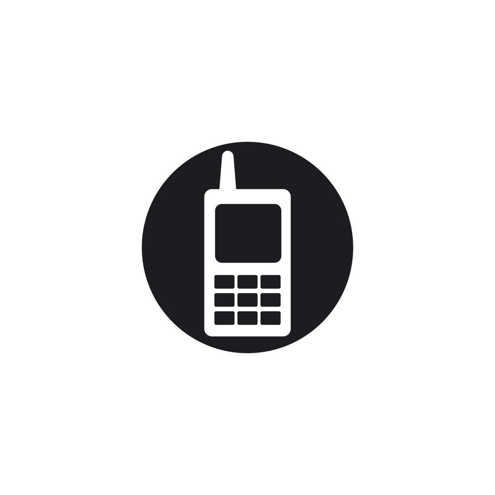 Telephone icon customer vector