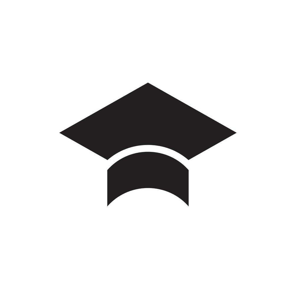 toga cap Logo Template vector