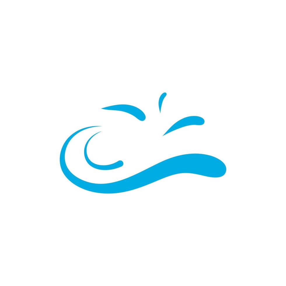 Water wave Logo vector