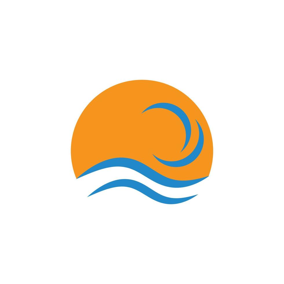 Water Wave Icon vector