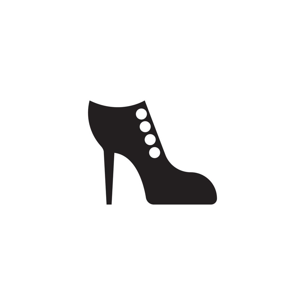 High Heel logo vector