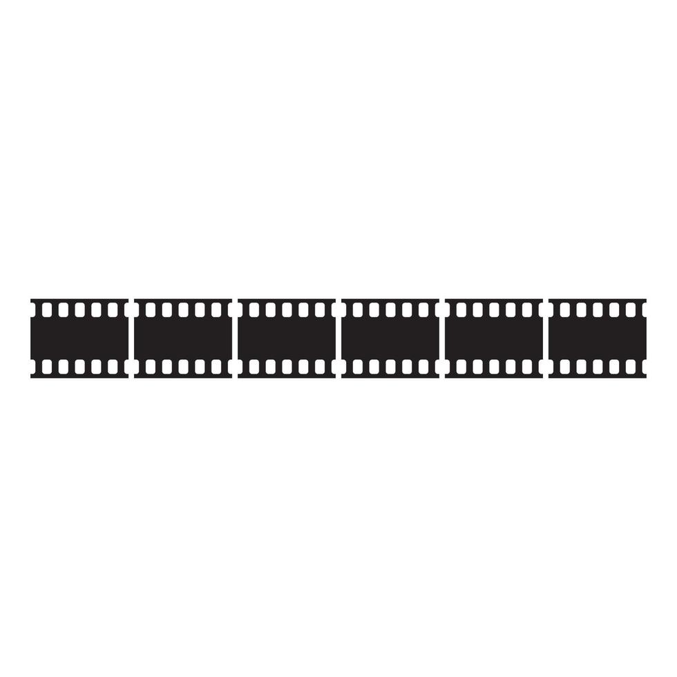 filmstrip Logo Template vector