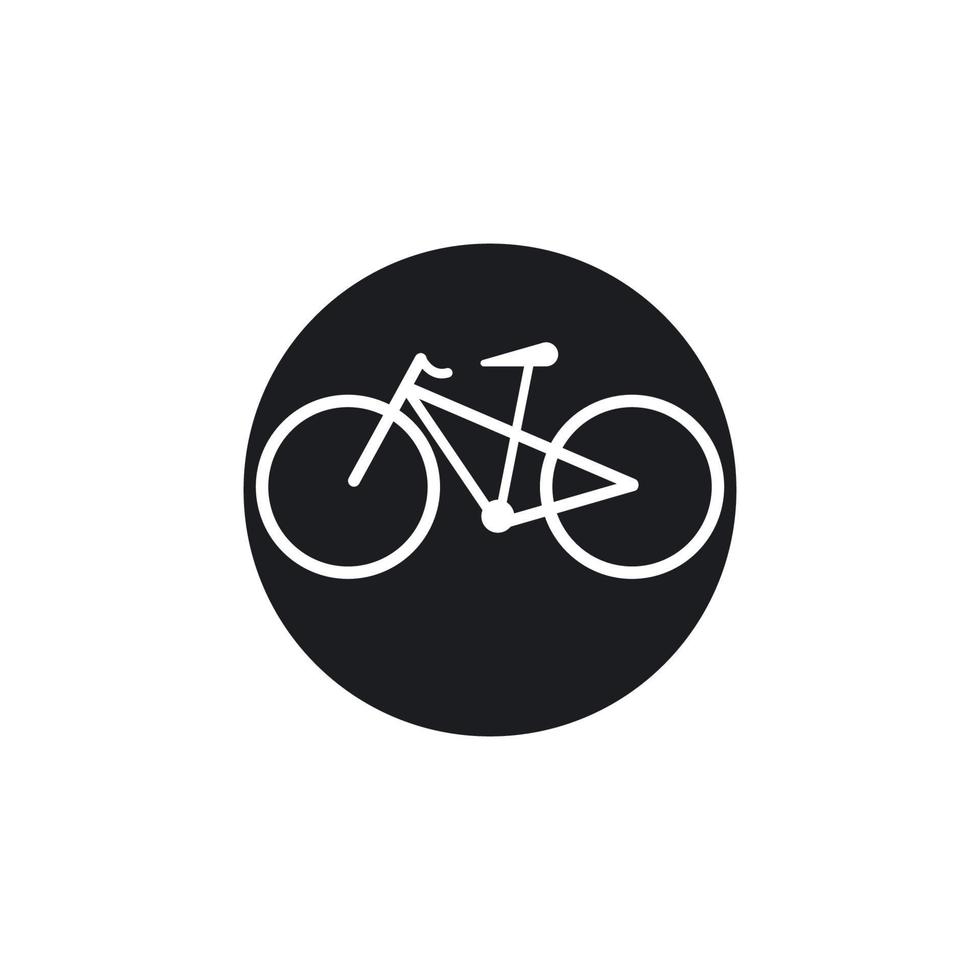 vector de logotipo de bicicleta