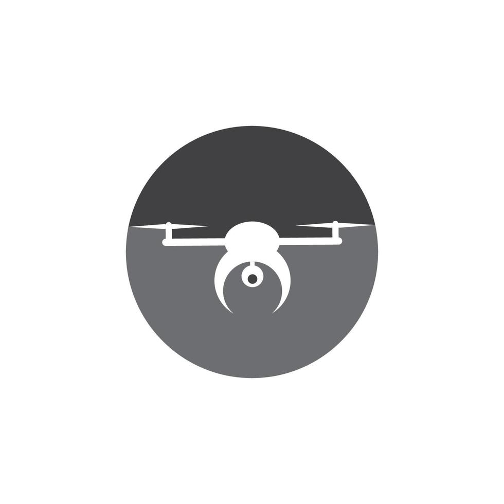 Drone logo vector