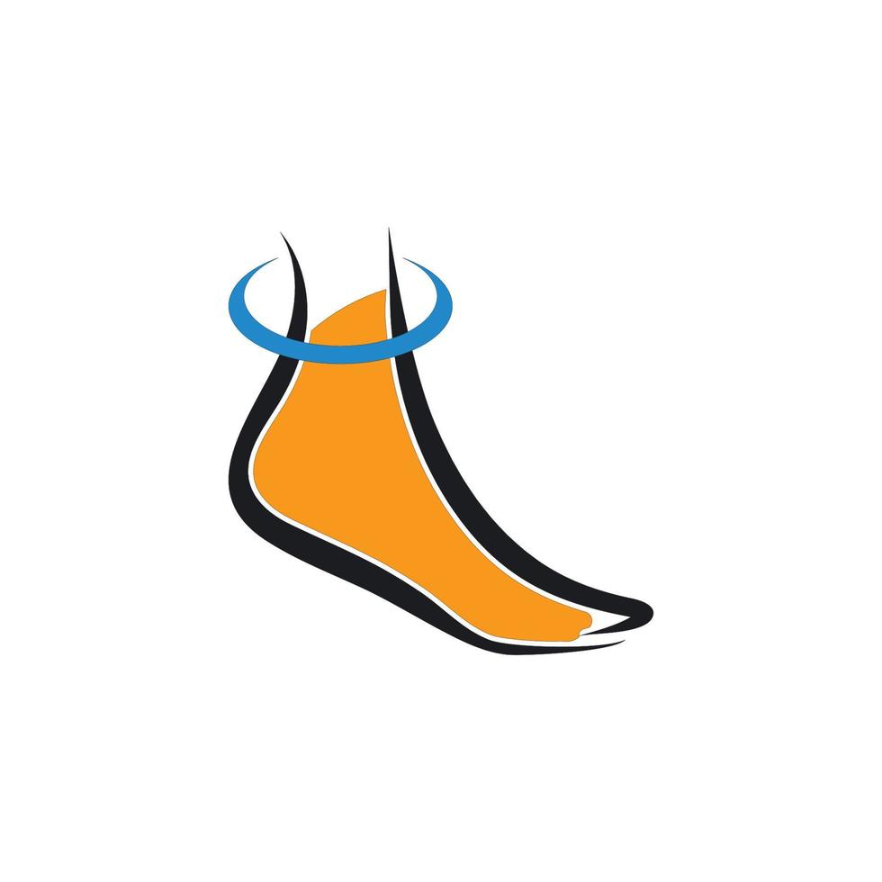 foot care ilustration vector