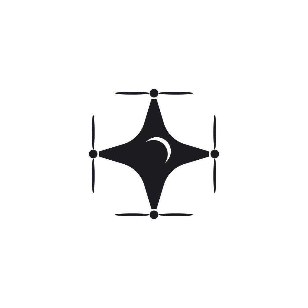 Drone logo vector