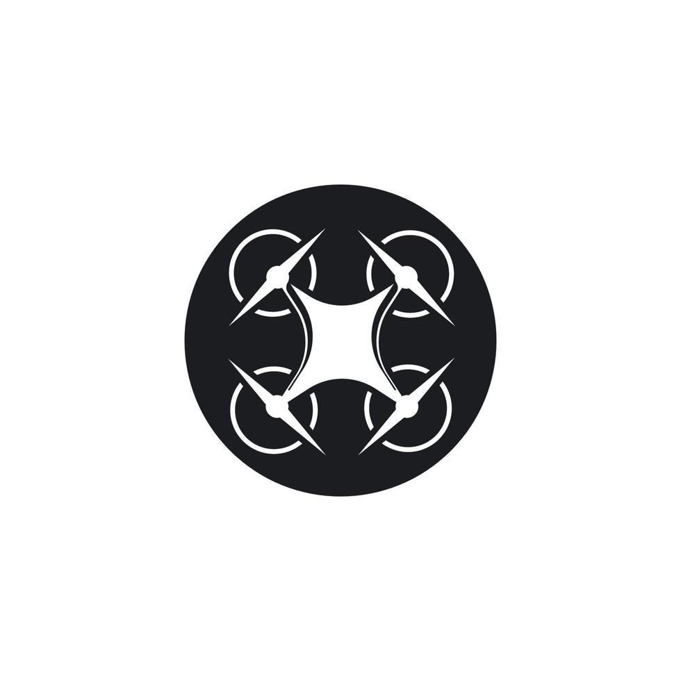vector logo de drone