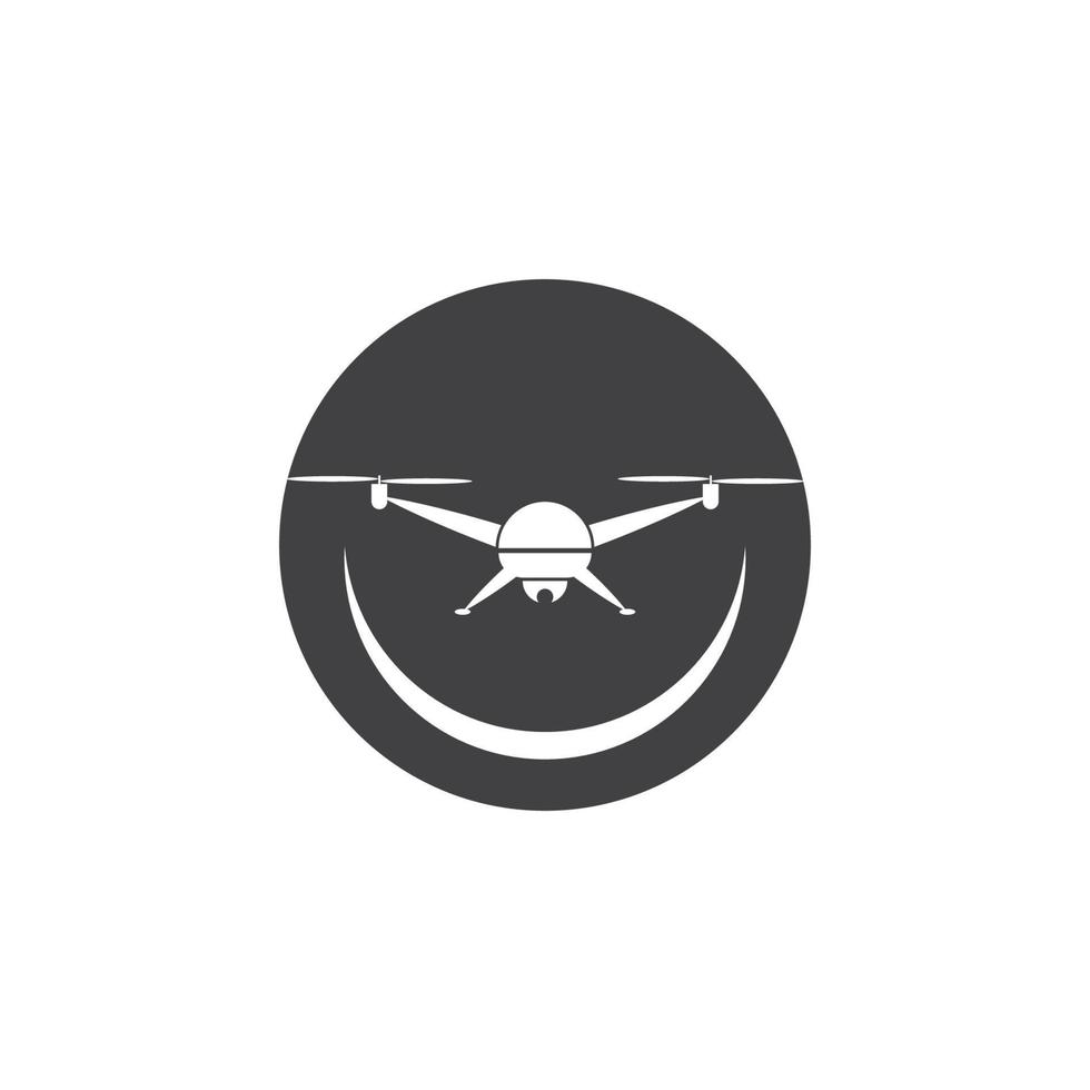 Drone logo vector