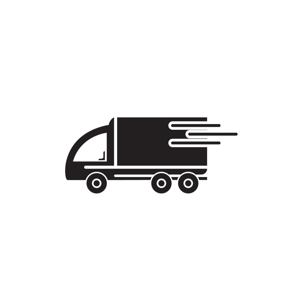 delivery truck icon vector
