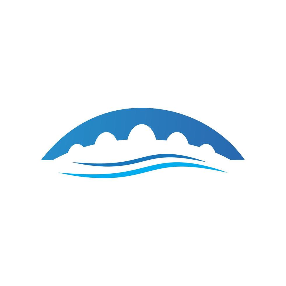 bridge Logo Template vector