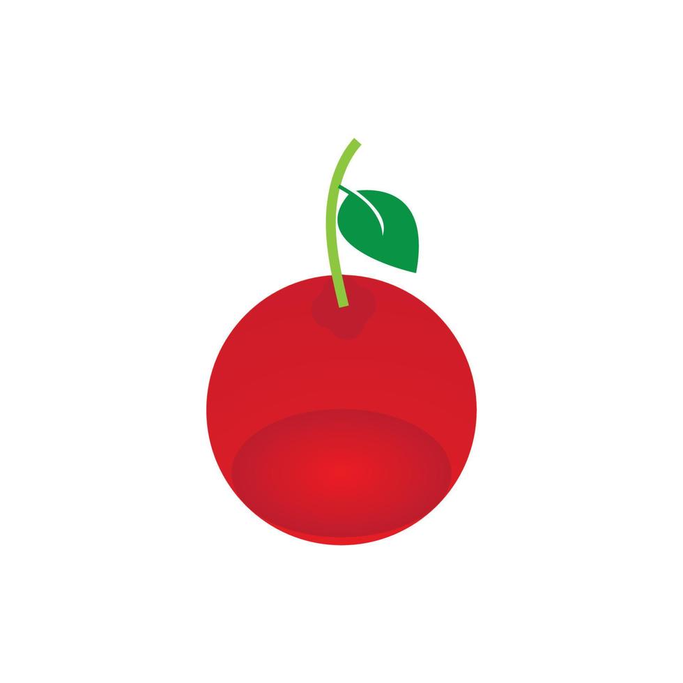 Cherry logo vector 13044372 Vector Art at Vecteezy