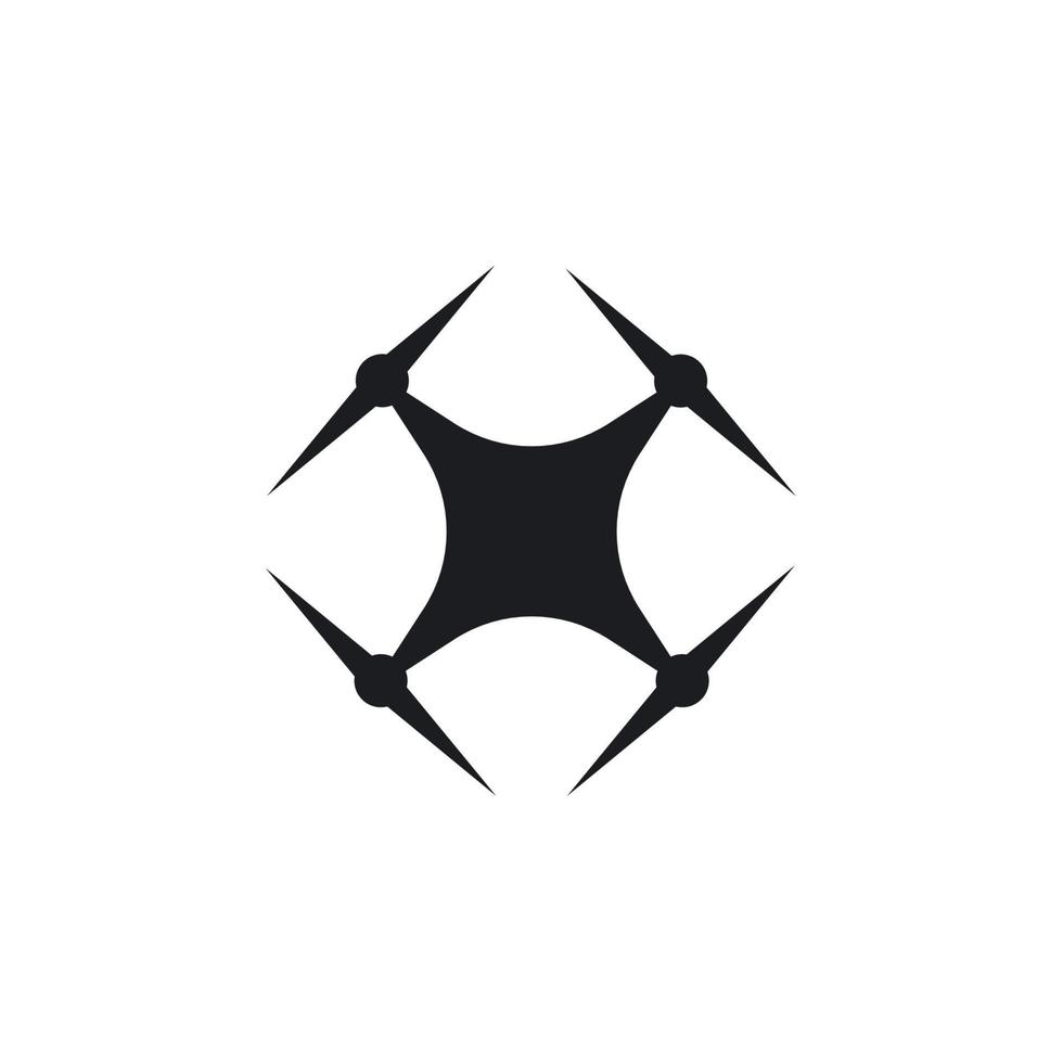 Drone logo vector