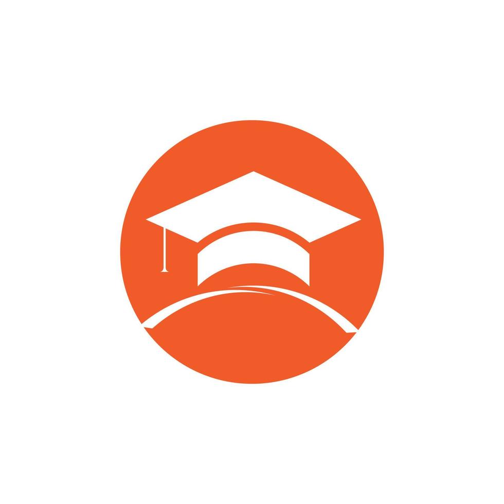 toga cap Logo Template vector