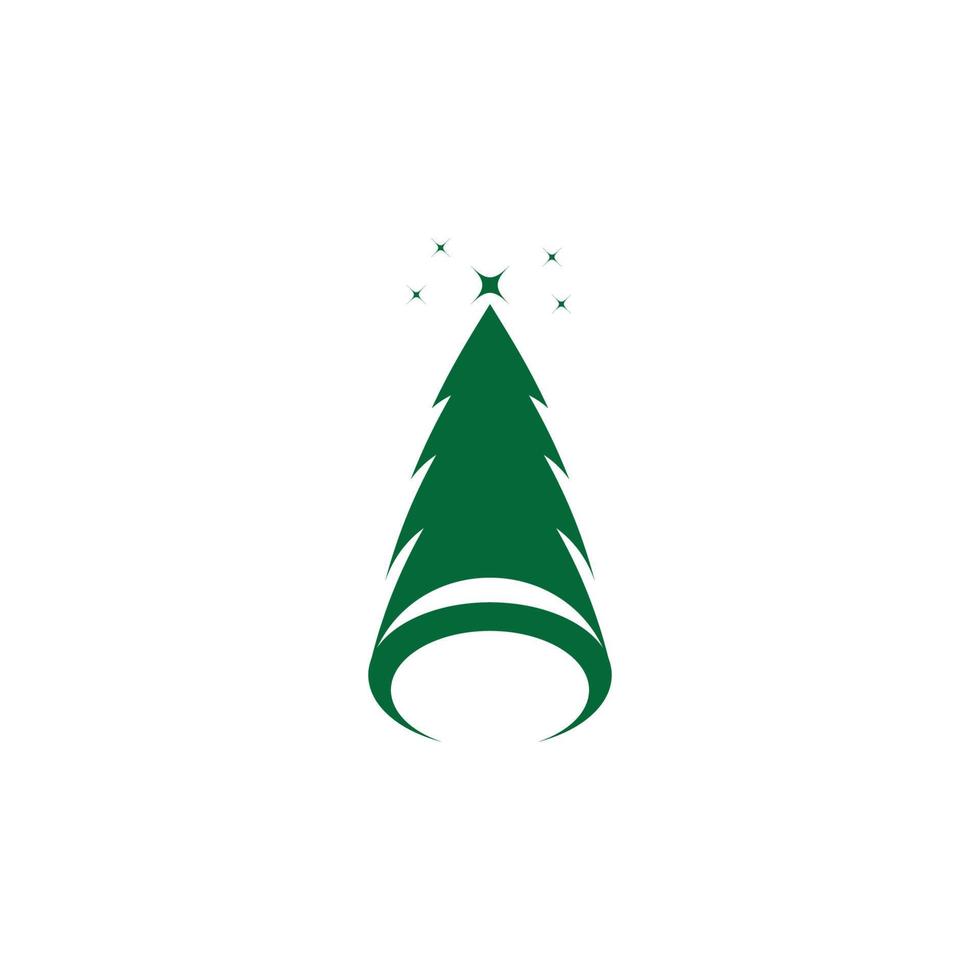 pine tree icon vector