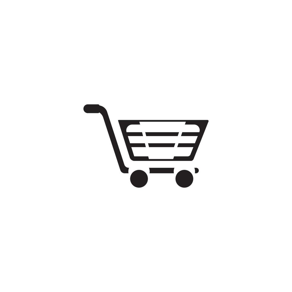 cart shop logo vector