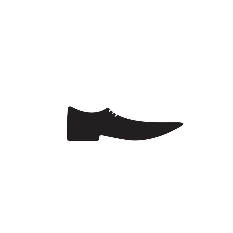 Zapato hombre logo vector