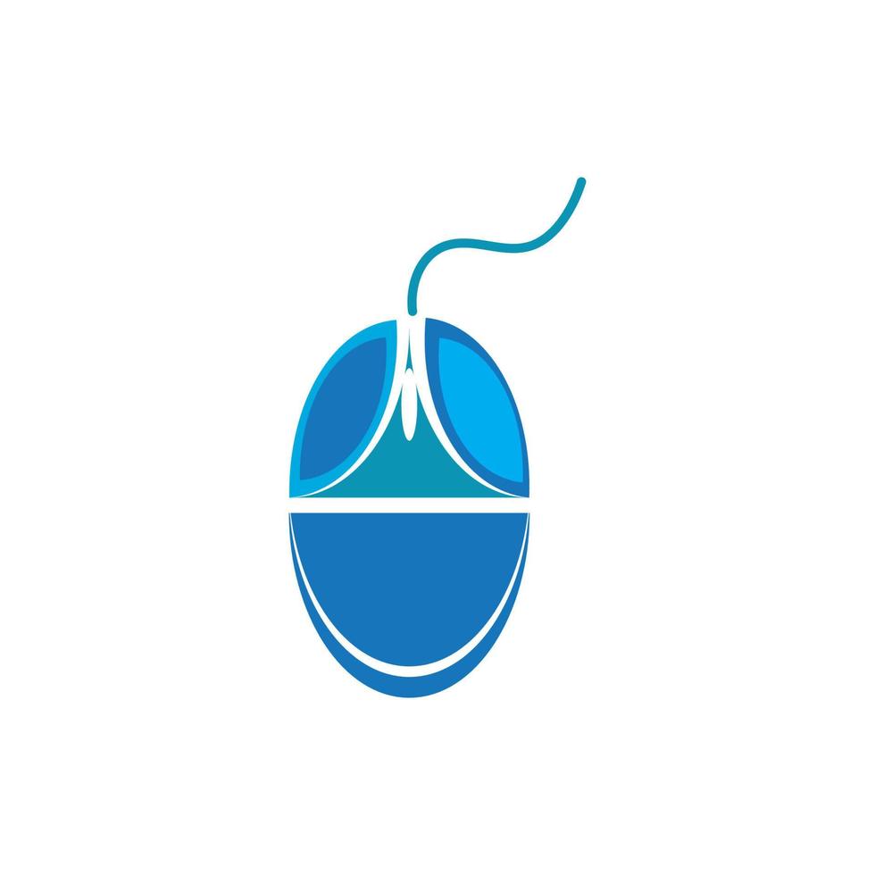 mouse computer logo vector