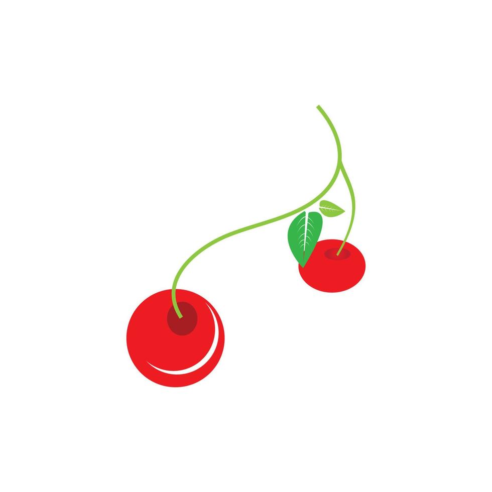 Cherry logo vector