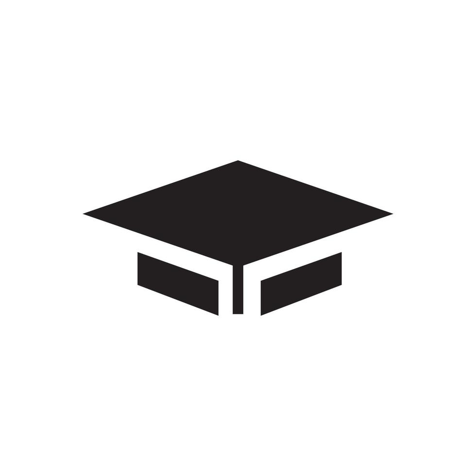 toga cap Logo Template vector